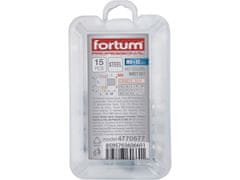 Fortum Kovičasti vijaki 4770677 steel set 15pcs, M8x15mm