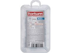Fortum Kovičasti vijaki 4770676 steel set 25pcs, M6x15mm