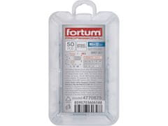 Fortum Kovičasti vijaki 4770675 steel set 50pcs, M5x10mm