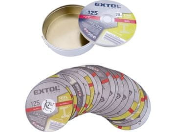 Extol Craft Rezalni disk za kovino 106903 20pcs, O 125x1.0x22.2mm