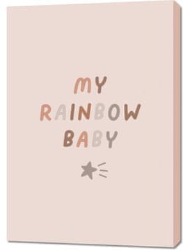 Zakito Posters Slika 70x100cm Vzori za Otroke, Dekleta za Sobo - Rainbow