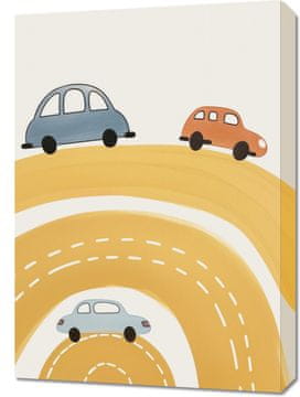 Zakito Posters Slika 50x70cm Vzorci za otroke, deklice in dečke - Avtomobili