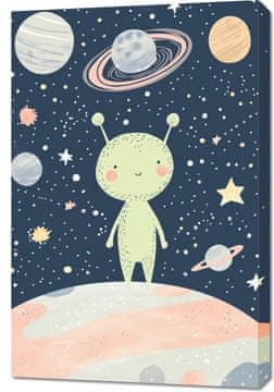 Zakito Posters Slika 60x90cm Vzorci za otroke, dekleta in fante - Ufolud