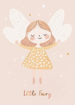 Zakito Posters Plakat 13x18cm Vzorce za Otroke, Deklice za Sobo - Malčka