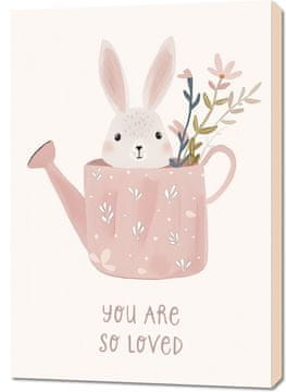 Zakito Posters Slika 70x100cm Vzorci za otroke, deklice in dečke - Zajček 2