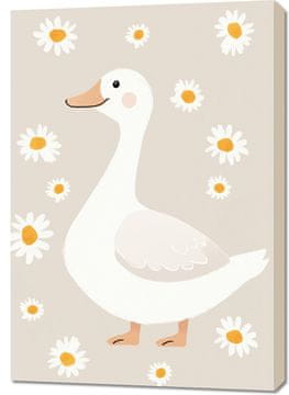 Zakito Posters Slika 70x100cm Vzori za otroke, deklice in dečke - Račka