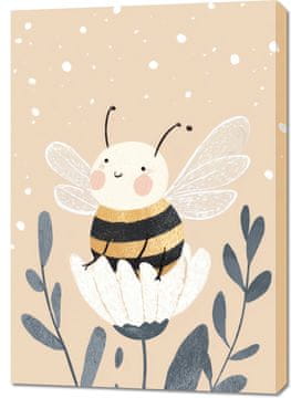 Zakito Posters Slika 70x100cm Vzori za otroke, deklice in dečke - Čebela