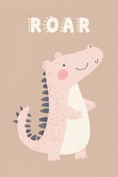 Zakito Posters Plakat 20x30cm Vzorci za Otroke, Dekleta in Fante - Roar
