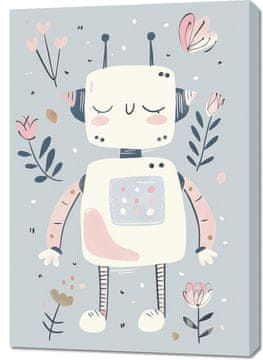 Zakito Posters Slika 70x100cm Vzori za Otroke, Deklice za Sobo - Roboš