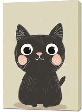 Zakito Posters Slika 70x100cm Vzorci za Otroke, Deklice in Fante - Mačka