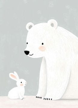 Zakito Posters Plakat 13x18cm Vzorci za Otroke, Deklice in Fantke - Misiole