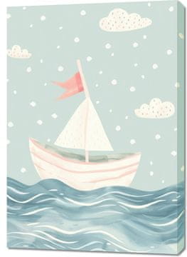 Zakito Posters Slika 70x100cm Vzorci za Otroke, Deklice in Fantke - Ladja