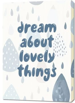 Zakito Posters Slika 70x100cm Vzori za Otroke, Deklice in Fante - Dream