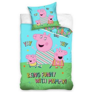 Peppa Pig Posteljnina Pujsa Pepa - Funny