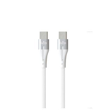 Eco Crew Eco 460 (1M) – 100W Opleten USB C na USB C Kabel / BEL