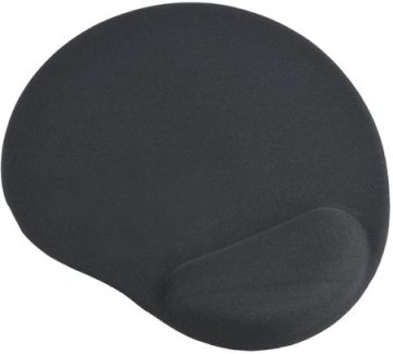 Gembird ERGO gelska podloga za miško MAXI črna