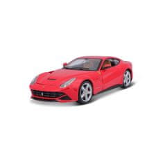 Burago B - RACE+PLAY, Ferrari F12berlinetta, rdeča, 1:24