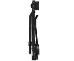 Black+Decker 2V1 ročni transportni voziček, zložljiv, kovinski, nosilnost do 120kg, lahka teža 7.3kg, za vse transportne potrebe, črn, oranžen