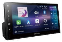 Pioneer SPH-DA77DAB avtoradio, 17,27 cm (6,8), DAB+, Bluetooth, črni