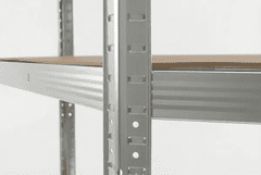 Proline regal za delavnice, kotni, 5 polic, 175 kg, 180x90x90 cm (62040)