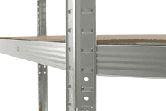 Proline regal za delavnice, kotni, 5 polic, 175 kg, 180x90x90 cm (62040)