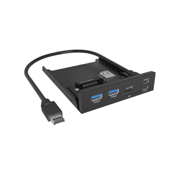 IcyBox IB-HUB1419-i3 6-v-1 USB ohišje HUB za 3,5" režo v računalniku