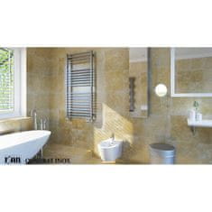 Isan Cevasta kopalniška armatura Isan Quadrat INOX 1255/600 MINI NERJAVEČE JEKLO DXQU12550600MK81