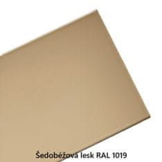 P.M.H. Kopalniška omarica PMH Sorano SN4 600X1210MM SIVO BEŽ SIJAJ SN4GB