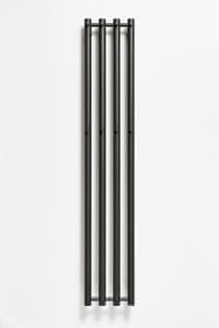 P.M.H. Kopalniška omarica PMH Rosendal RXL 1500X266MM ČRNE STRUKTURIRANE RXLBL