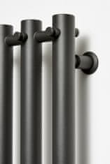 P.M.H. Kopalniška omarica PMH Rosendal RXL 1500X266MM ČRNE STRUKTURIRANE RXLBL