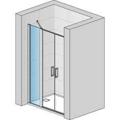 SANSWISS Fiksna stenska obloga Ronal Divera 30X200CM ALUCHROM/PROZORNA D22FF0305007