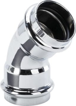 Viega Odtočno koleno Viega 5698 45ST DN32 KROMIRANI BAKER (1/25) 701369