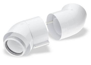 Vaillant Vaillant dimniško koleno 2 x 45°, PR.80/125MM 303211