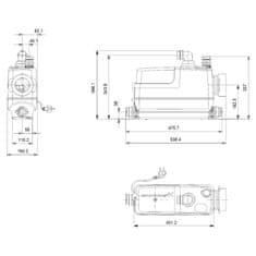 Grundfos Črpalna postaja Grundfos Sololift 2 CWC-3 230V 97775316