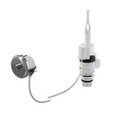 Alca Plast Ročni daljinski pnevmatski splakovalni ventil V STEN, KROMIRAN (PAKET 10/160) MPO11