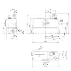 Grundfos Črpalna postaja Grundfos Sololift 2 WC-3 230V 97775315