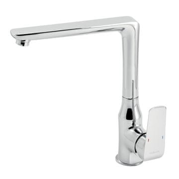 Noblesse Mešalnik za umivalnik Novaservis Nobles Tina ROČICA STOJALO 28CM KROM 38714.0