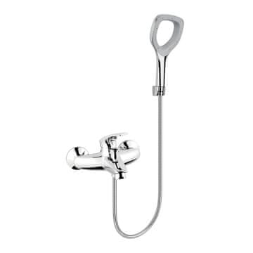 Novaservis Mešalnik za kad Novaservis Metalia ECO+ STENSKI Z DODATKI KROMIRAN 57020.0E