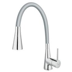 Ferro Mešalnik za umivalnik Novaservis s pršilko, ROČICA, SIVA 70720.0S