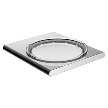 Keuco Posodica za milo Keuco Edition 400 BRUŠENI NIKEL/STEKLO 11555059000