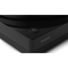 Philips Fidelio gramofon in CD predvajalnik, Bluetooth, AUX out, črni
