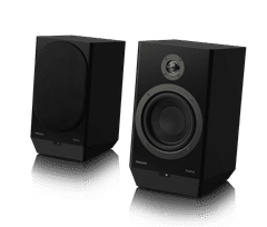 Philips Fidelio TAFA3/10 regalna zvočnika, 100W RMS, Bluetooth 5.4, črna