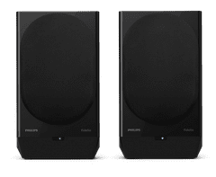 Philips Fidelio TAFA3/10 regalna zvočnika, 100W RMS, Bluetooth 5.4, črna