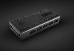 Tac Mars Gaming MFSI4KIT, komplet 4 ventilatorjev 12 cm, modra/zelena/rdeča LED