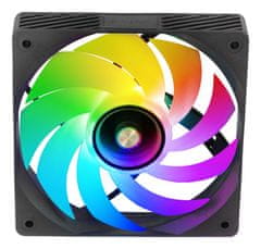 Tac Mars Gaming MFSI4KIT, komplet 4 ventilatorjev 12 cm, modra/zelena/rdeča LED