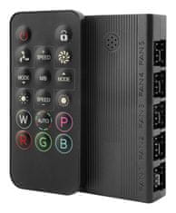 Tac Mars Gaming MFHUB RGB krmilnik, črn
