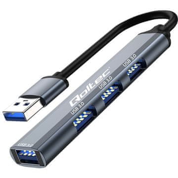 Qoltec Qoltec 537917 USB 3.0 razdelilec 4-portni