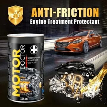 Smania MotoDoctor visoko učinkovito sredstvo za zaščito motorja (325 ml), aditiv za motorno olje proti obrabi in trenju, Engine Protectant za tišje delovanje