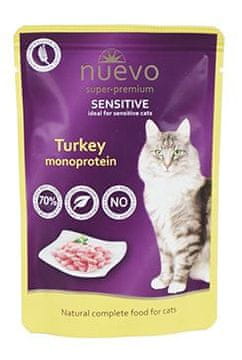 Nuevo cat pocket Sensitive puranji monoprotein 85g