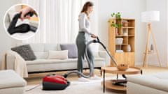 Bosch BGB8PET3A sesalnik z vrečko, rdeč